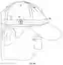 Fig. 10 - Headwear articles that are selectively convertible to a mask configuration