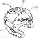 Fig. 01 - SUPPLEMENTAL IMPACT MITIGATION STRUCTURES FOR A HELMET