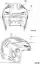 Fig. 10 - SUPPLEMENTAL IMPACT MITIGATION STRUCTURES FOR A HELMET