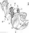 Fig. 11 - SUPPLEMENTAL IMPACT MITIGATION STRUCTURES FOR A HELMET