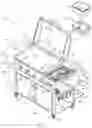 Fig. 02 - Outdoor cooking station with range portion and method thereof