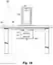 Fig. 17 - Heating table with adjustable-height grill