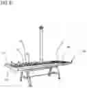 Fig. 07 - Heating table with adjustable-height grill