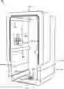 Fig. 01 - Self-contained, portable, sanitization device and telemedicine station