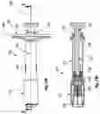 Fig. 13 - Dual chamber syringe with a restricting element and methods of use thereof
