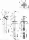 Fig. 19 - Dual chamber syringe with a restricting element and methods of use thereof