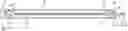Fig. 01 - Arrangement of extended coverage dry pendent storage sprinklers for a storage freezer