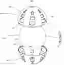 Fig. 01 - Two layer recreational air-tight object having a patterned illuminated surface