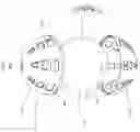 Fig. 08 - Two layer recreational air-tight object having a patterned illuminated surface