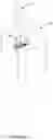 Fig. 46 - Adjustable support system for hanging cabinet doors