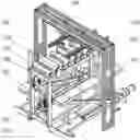 Fig. 01 - High-frequency hot-pressing continuous automatic production line for dimensional bamboo timbers, and production method thereof