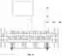 Fig. 14 - High-frequency hot-pressing continuous automatic production line for dimensional bamboo timbers, and production method thereof