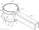 Fig. 01 - Cup holder insert and methods for increasing depth of cup holders