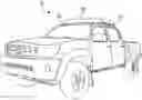 Fig. 01 - Vehicle roof access device