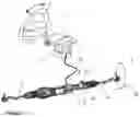 Fig. 02 - Steer-by-wire steering gear with coupling rod supported on a pressure piece