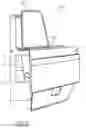 Fig. 11 - Passenger module, passenger seating arrangement