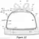 Fig. 14 - Article with at least two securable inlaid strands