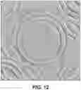 Fig. 10 - Embossing pattern with a continuous contour plateau having emboss elements thereon and products and methods of using the same