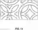 Fig. 11 - Embossing pattern with a continuous contour plateau having emboss elements thereon and products and methods of using the same
