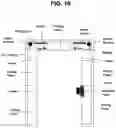 Fig. 11 - Door locking foldable safety trim