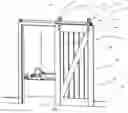 Fig. 02 - Privacy Lock And Flush Pull With Integrated Strike Lockset
