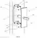 Fig. 05 - Privacy Lock And Flush Pull With Integrated Strike Lockset