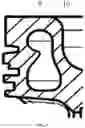 Fig. 03 - Piston for splitting internal cooling runner