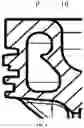 Fig. 04 - Piston for splitting internal cooling runner