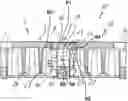 Fig. 01 - Method for holding together adjacent incinerator grate bars and apparatus