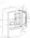Fig. 01 - Refrigerator having panel assembly covering opening of outer plate of door