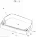 Fig. 10 - Refrigerator having panel assembly covering opening of outer plate of door