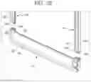 Fig. 23 - Refrigerator having panel assembly covering opening of outer plate of door