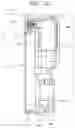 Fig. 34 - Refrigerator having panel assembly covering opening of outer plate of door