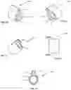 Fig. 11 - Firearm assemblies with multiple gas ports