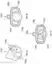 Fig. 16 - Firearm assemblies with multiple gas ports