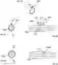 Fig. 18 - Firearm assemblies with multiple gas ports