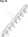 Fig. 19 - Archery arrow rest orthogonal cord force device