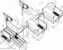 Fig. 01 - System for conveying supports for containers for biological liquid samples, and automatic analysis system comprising such a conveying system