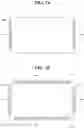 Fig. 17 - Display device comprising a display panel having a front surface with an outer border line that is visible from a front of the display device