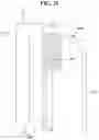 Fig. 21 - Display device comprising a display panel having a front surface with an outer border line that is visible from a front of the display device