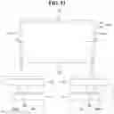 Fig. 36 - Display device comprising a display panel having a front surface with an outer border line that is visible from a front of the display device