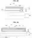 Fig. 60 - Display device comprising a display panel having a front surface with an outer border line that is visible from a front of the display device
