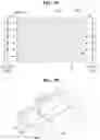 Fig. 67 - Display device comprising a display panel having a front surface with an outer border line that is visible from a front of the display device