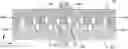 Fig. 01 - Semiconductor device including coupled bond pads having differing numbers of pad legs