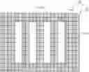 Fig. 01 - Display panel including transparent region having transparent portions and terminal device