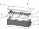 Fig. 01 - Fuel cell stack with compression means