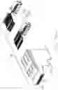 Fig. 15 - Differential signal electrical connector with grounding contacts extending from shielding plates