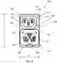 Fig. 03 - Locking combination outlet assembly and power distribution unit including the same