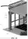 Fig. 13 - Network element equipment shelf with configurable power location