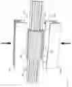 Fig. 15 - Assembly and method for sealing a bundle of wires